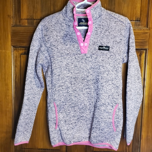 Simply Southern Tops - Simply Southern knit snap pullover